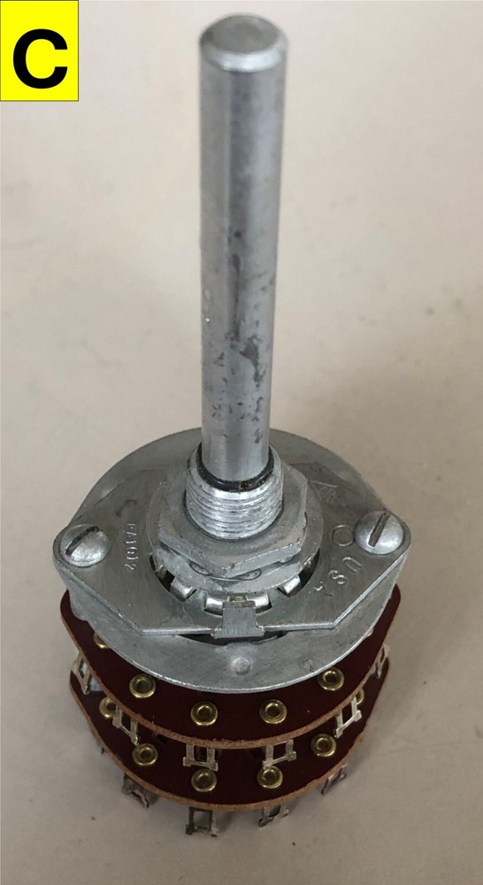 Assorted Rotary Wafer Switches