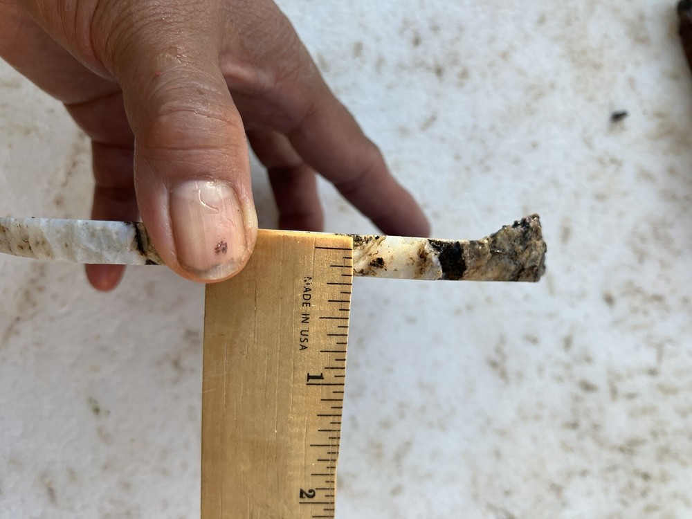 Trancas Thunder Egg Slab With Blue Agate (Mexico)