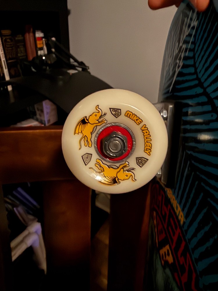 Mike Vallely autographed skateboard complete