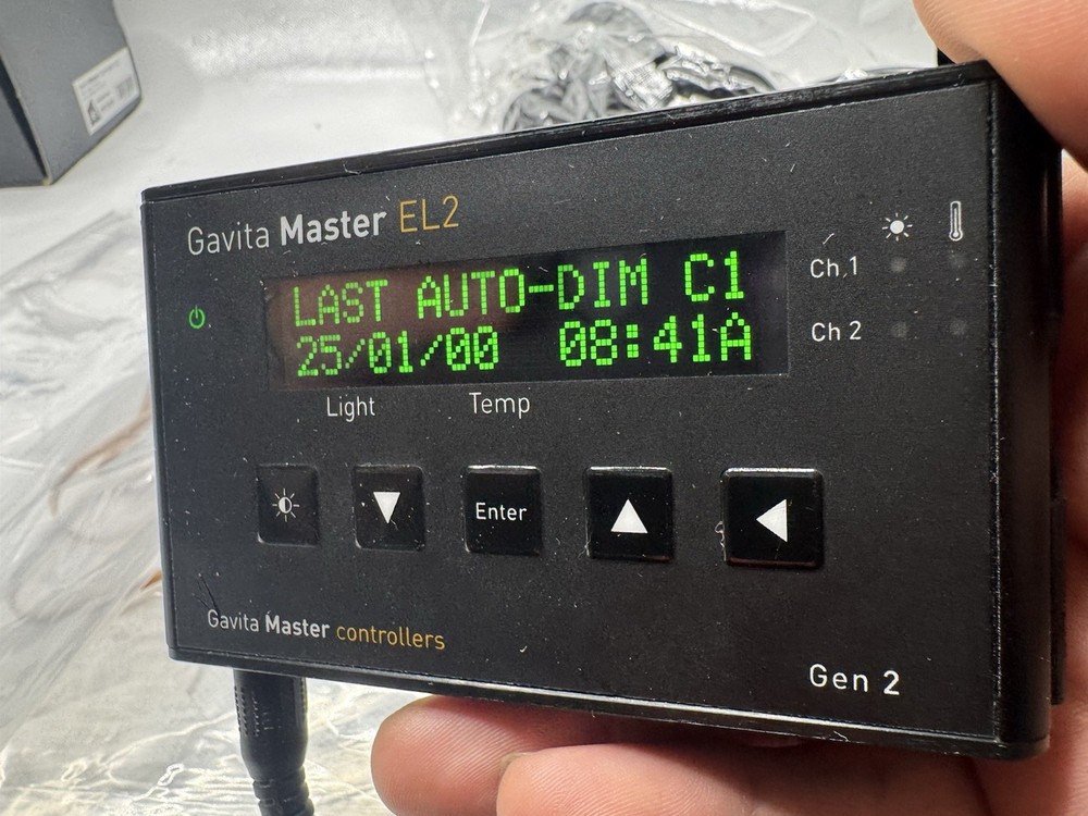Gavita Master Controller EL2 Gen 2 Advanced Lighting Controller US Version