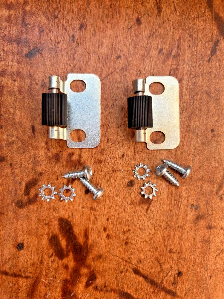 1955 1956 1957 Chevy Window Roller Guide Outer Pair NEW