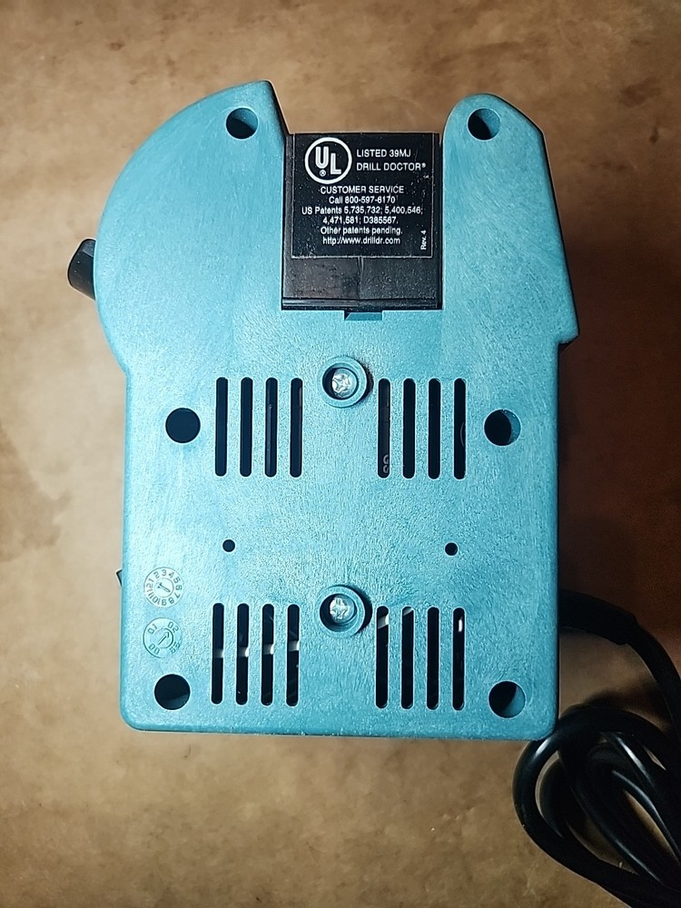 Drill Doctor Model DD500 Tradesman Drill Bit Sharpening Machine Tool Works