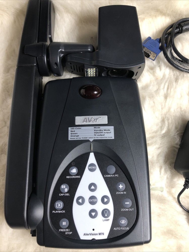 Avermedia AverVision M70 Document Camera HDMI Power Supply /Read Description