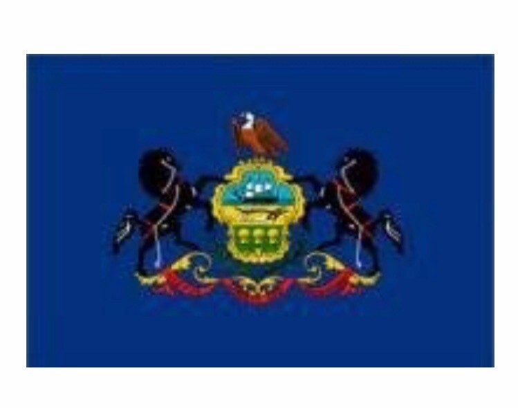 Pennsylvania State Flag 3x5 Feet Printed Polyester