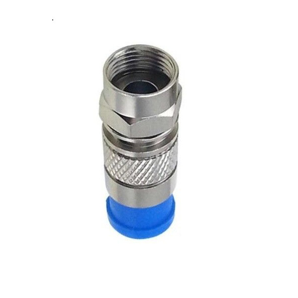5 pcs RG59 Male F-connector - Compression type, Water-Proof