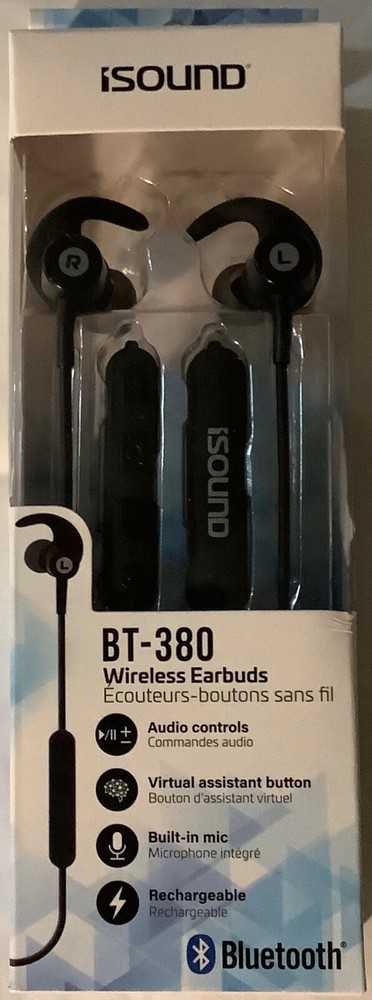 iSound BLUTOOTH WIRELESS EARBUDS BT-380
