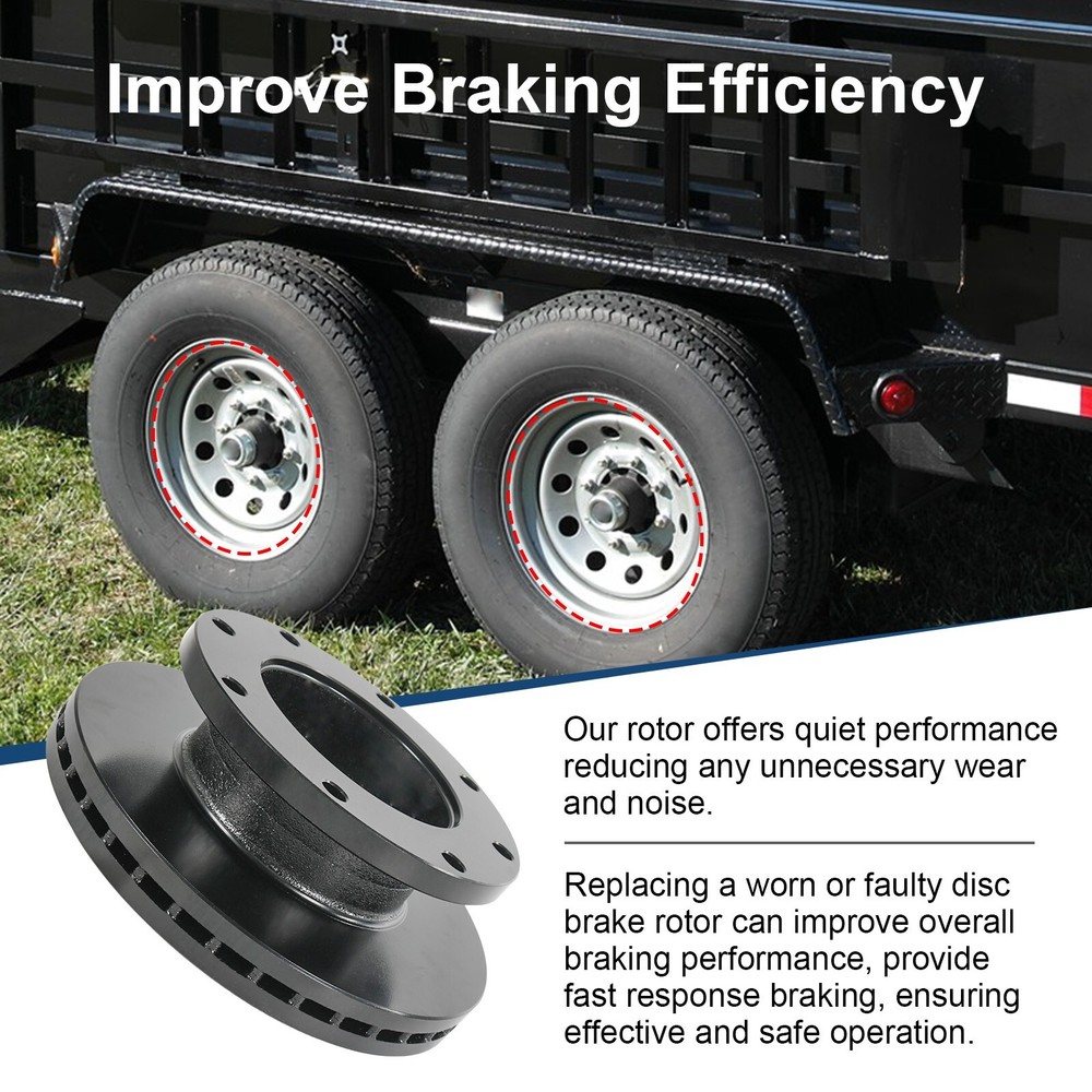 10K 12K Dexter Disc Brake Rotor For Dexter Disc Brake Trailer Axles 070-006-01