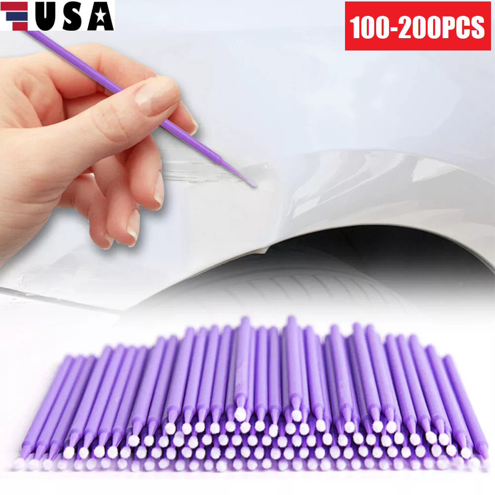 200× Touch Up Paint Micro Brush Clean Accessories Brushes Small Tips Applicator