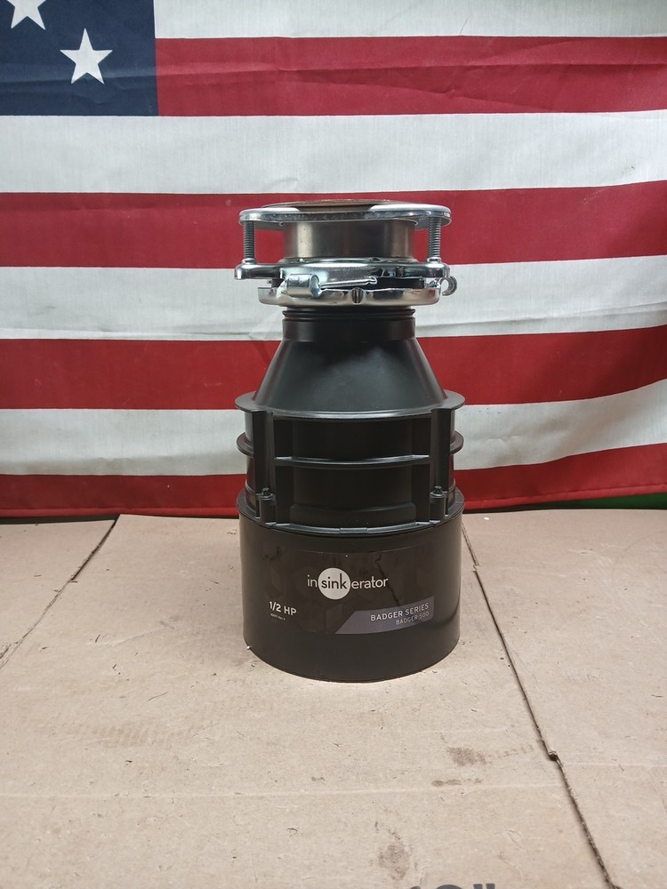 Insinkerator Badger 1 Garbage Disposal 1/3 Hp BADGER1WC ****READ DISCRIPTION****