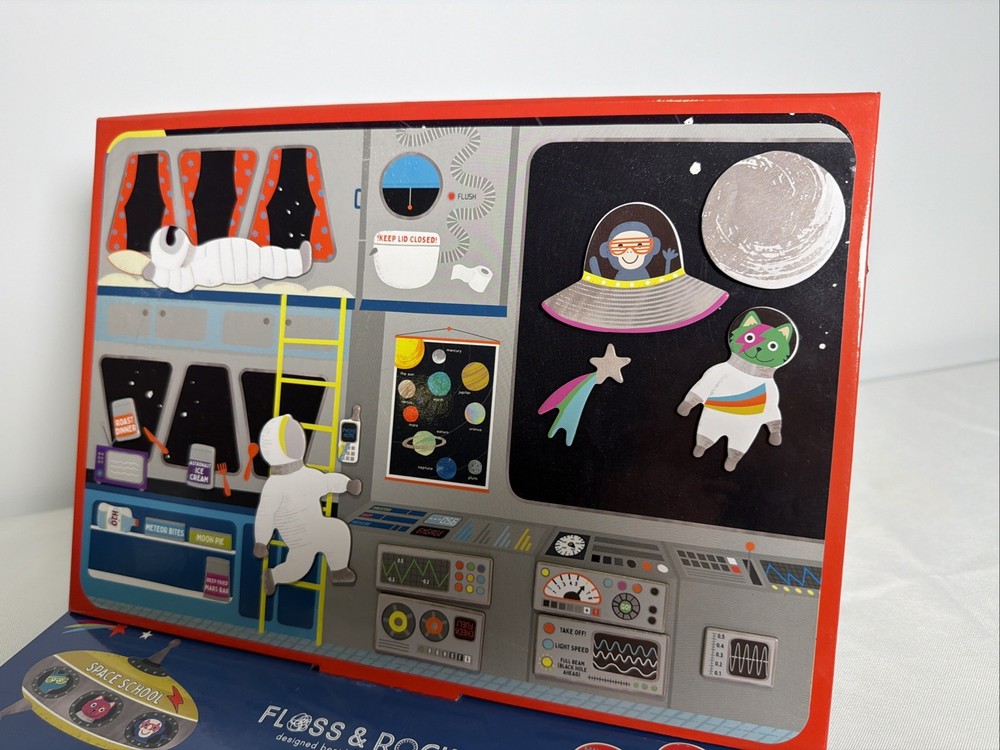 Floss & Rock Magnetic Scenes Playset - Outer Space