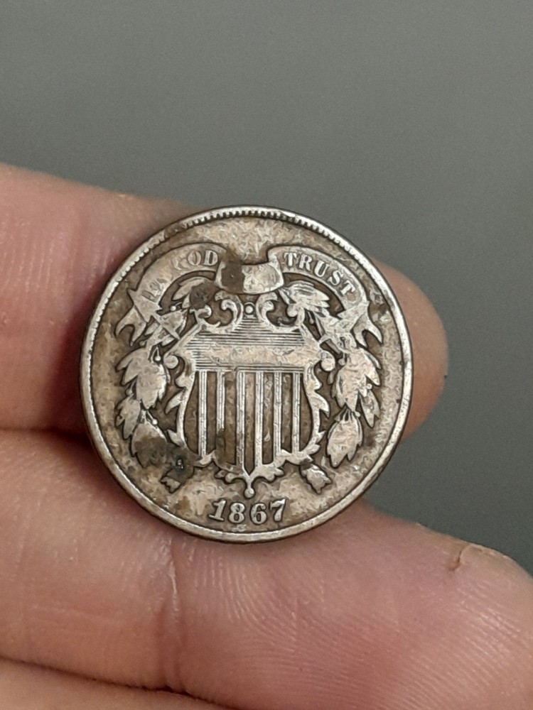 1867 Two Cent Piece