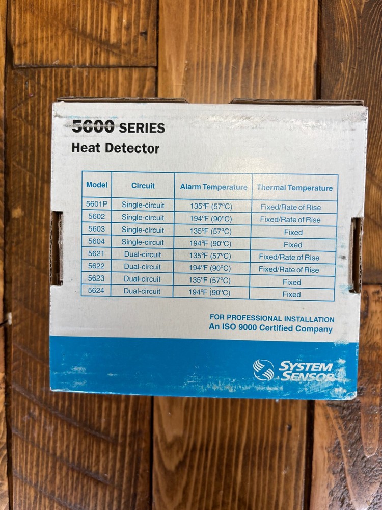 System Sensor Heat Detector 5600 Series