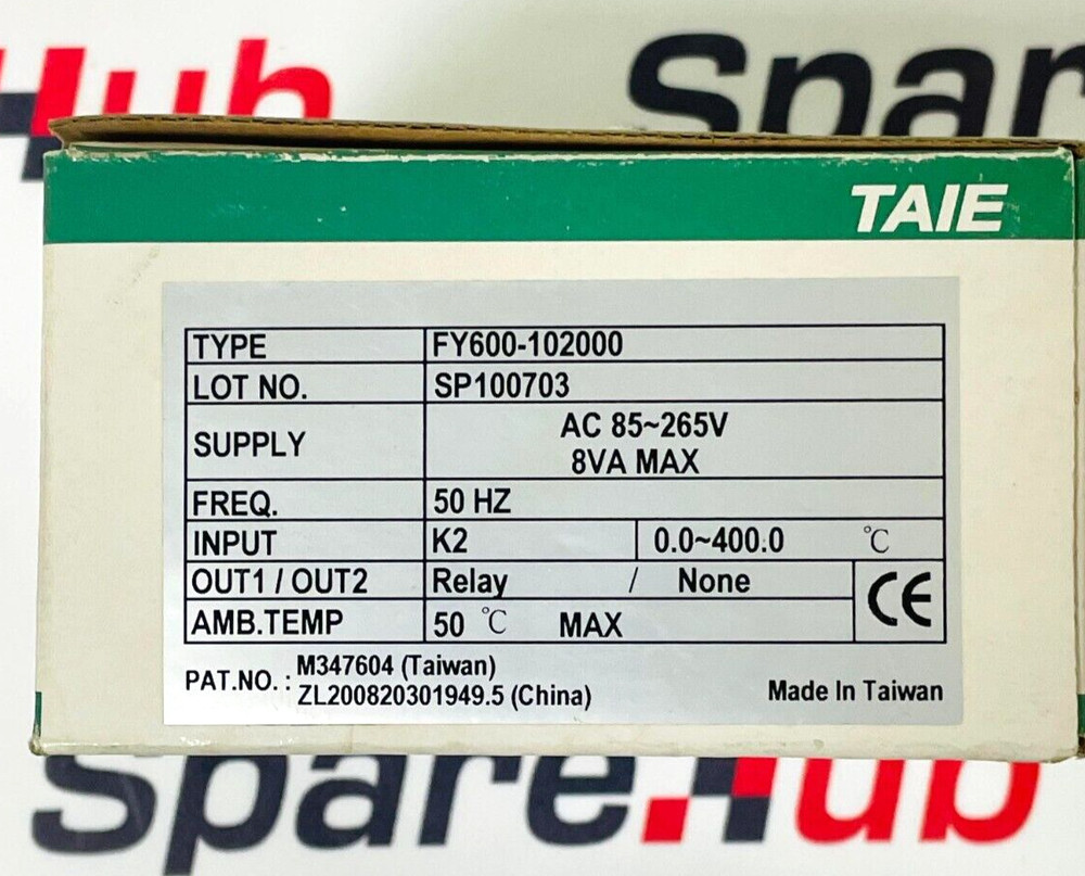 TAIE FY600-102000 Temperature Controller