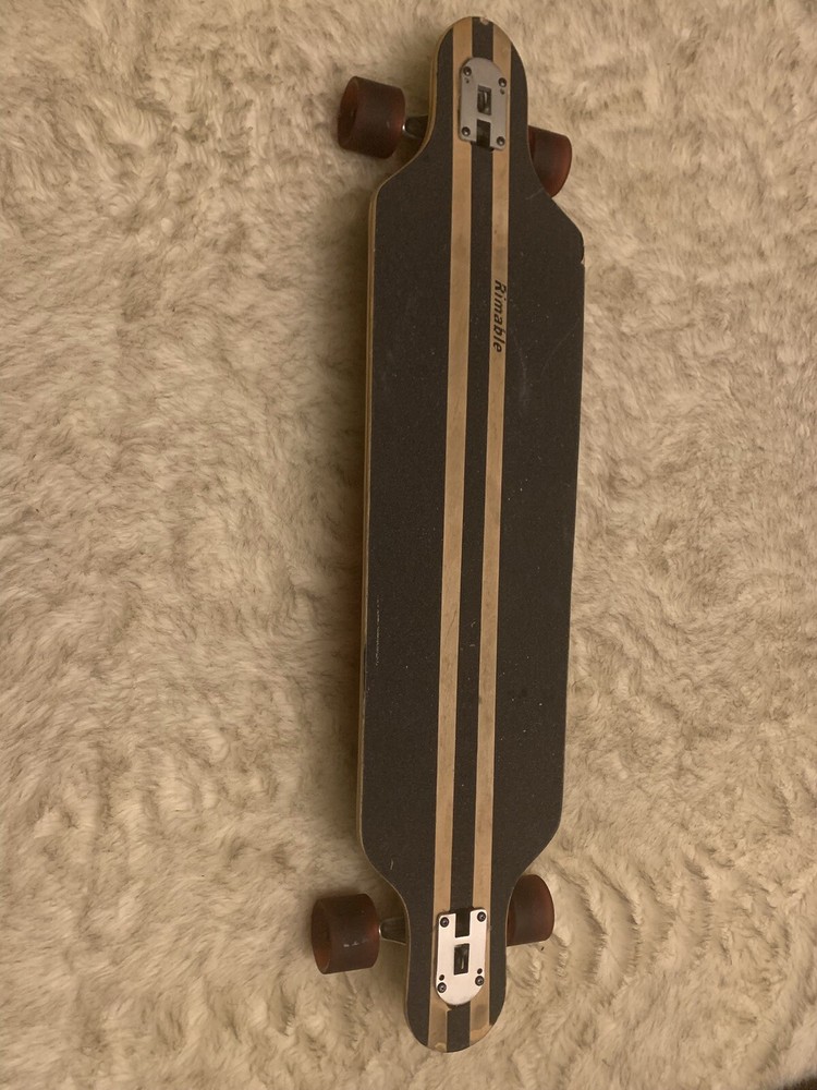 Rimable Longboard Skateboard Drop Through 41” OG Labels Complete