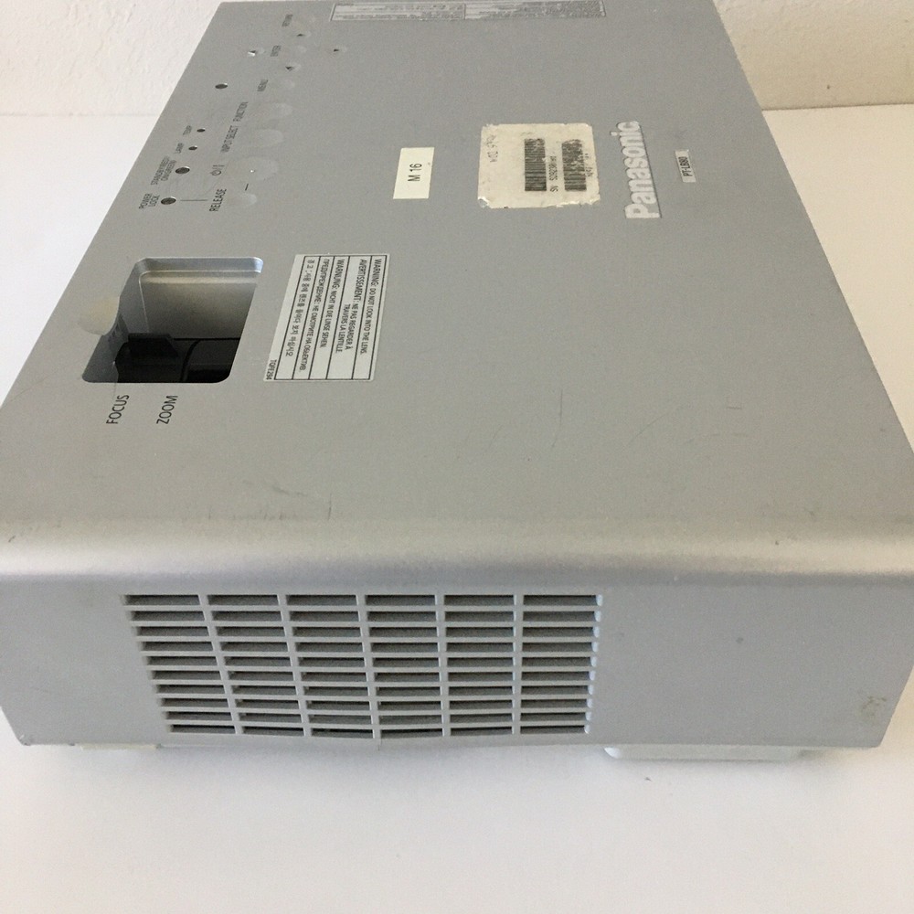 Panasonic PT-LB75 LCD Projector 1362 Hours with Cords - No Remote
