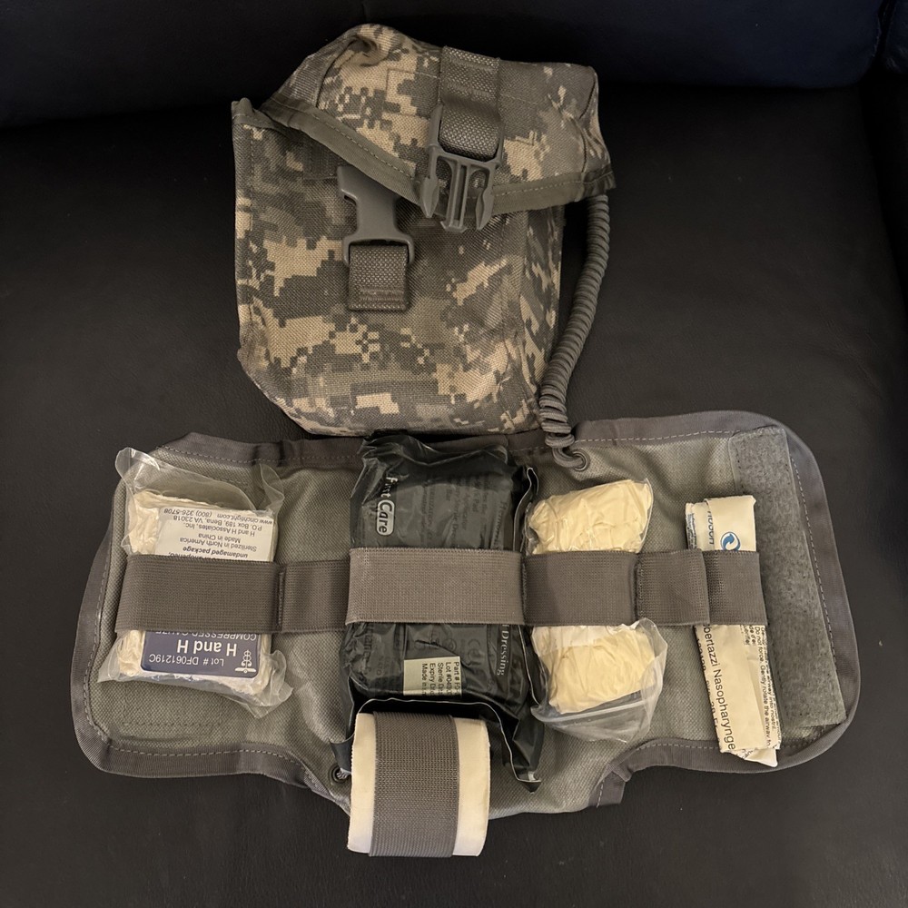 IFAK USGI MOLLE II ACU Improved First Aid Kit