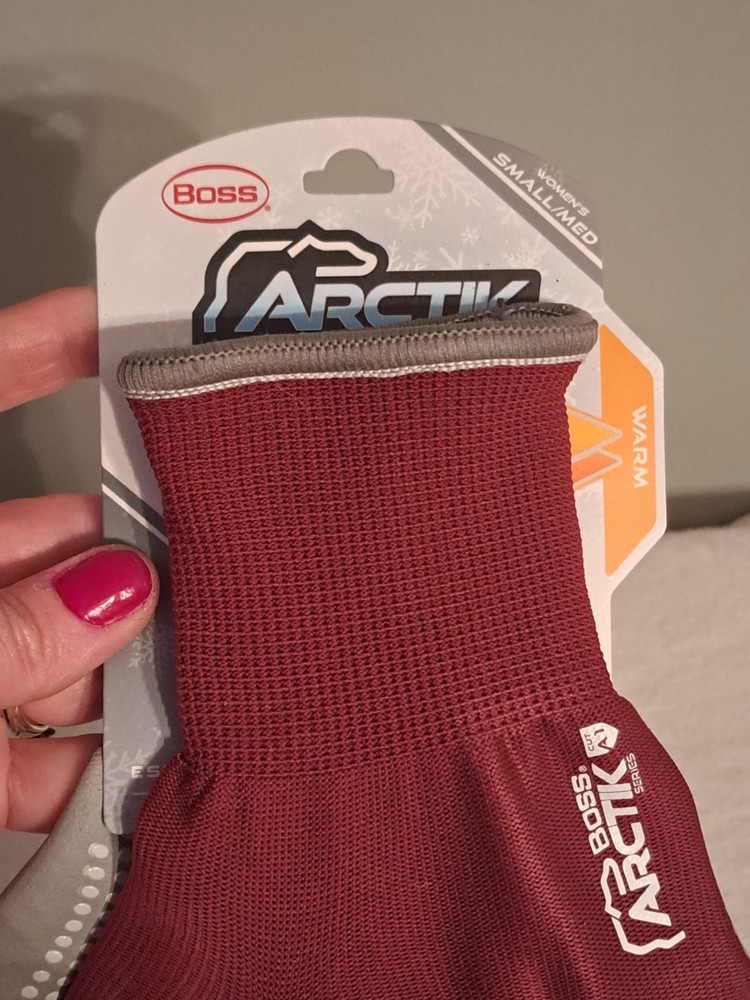 Women's Gloves Size Small Medium BOSS Arctik Grip