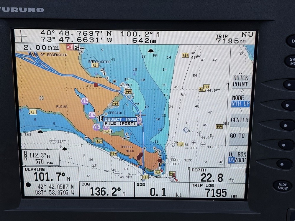 Furuno RDP-149 NavNet VX2 Radar Navionics GPS Chartplotter Multifunction Display