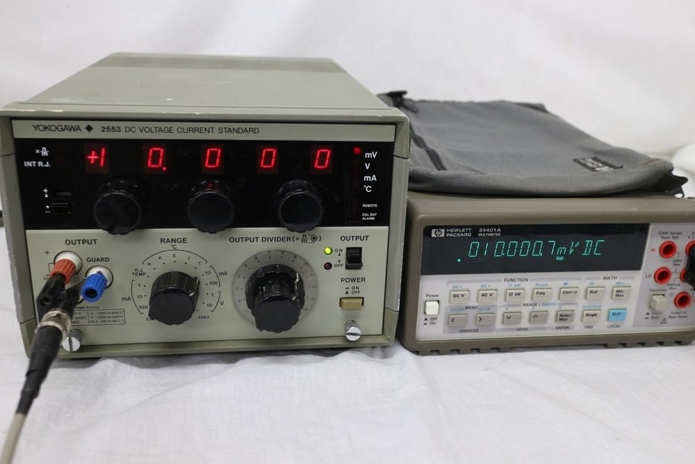 YOKOGAWA 2553-42 DC Standard Voltage Current Source Tested Working