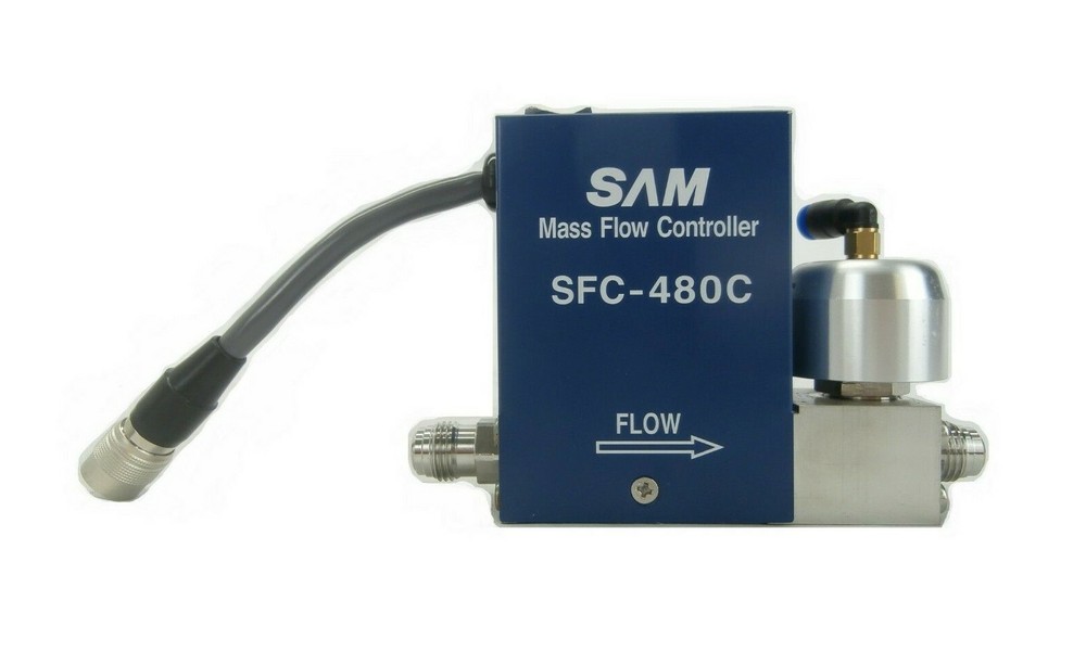SAM Hitachi Metals SFC480C Mass Flow Controller MFC SFC-480C 20 CCM He Working