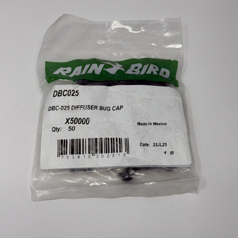 DBC025 Diffuser Xeribug  Caps - 50 / BAG-NEW
