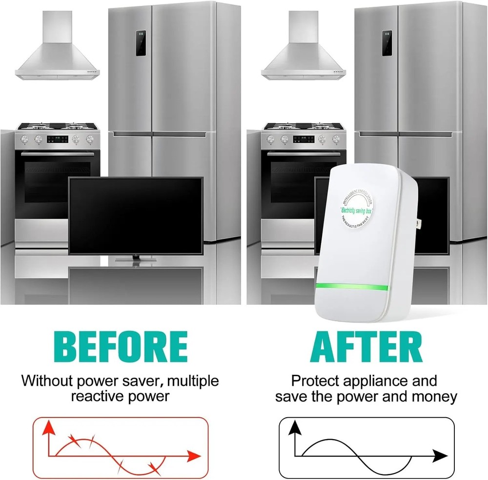 Pro Power Saving Device Electricity Saving Box Stabilize Voltage Device-US