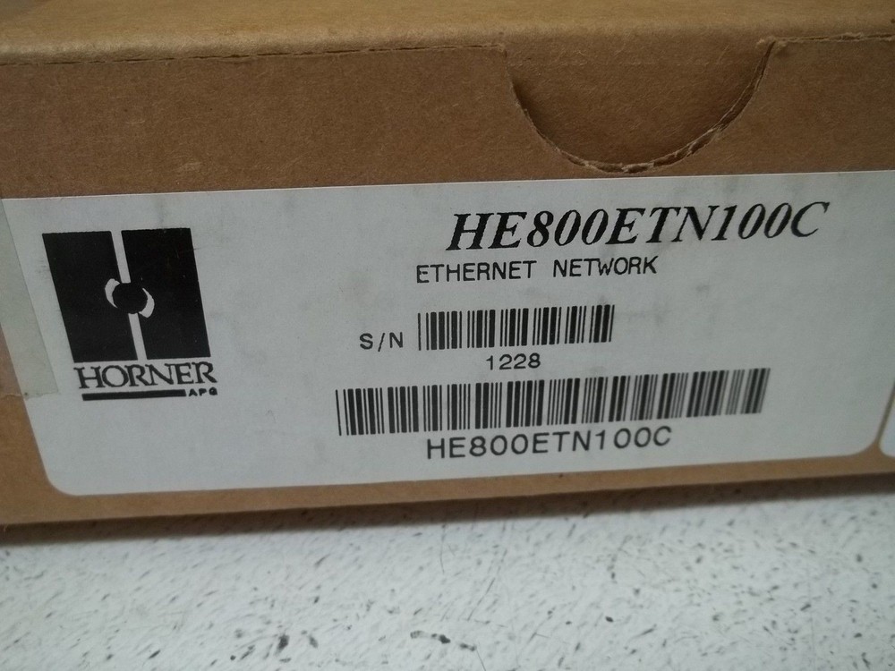 HORNER HE800ETN100C ETHERNET NETWORK NSMP