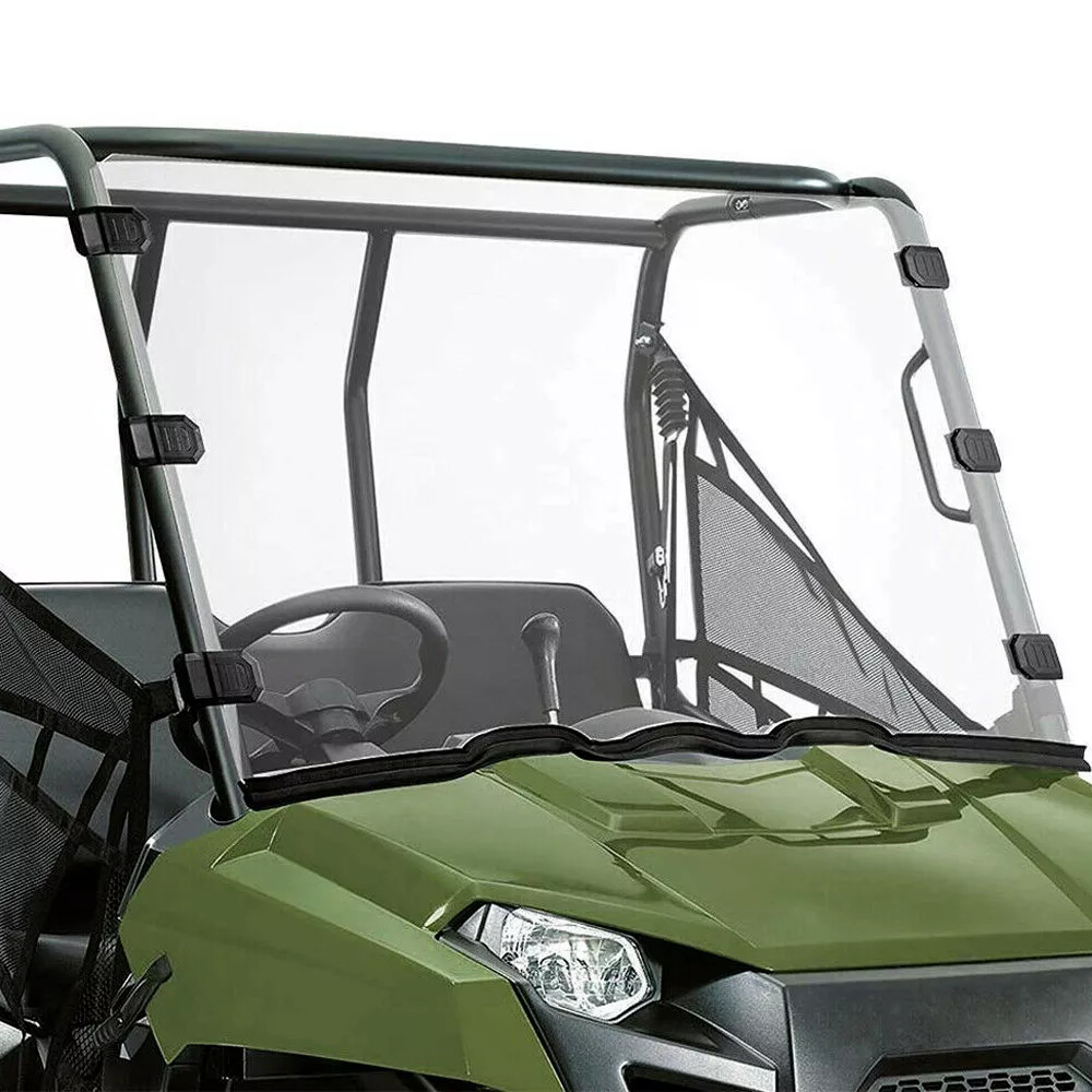 For 2010-2016 Polaris Ranger XP 800 570 Scratch-Resistant Front Full Windshield