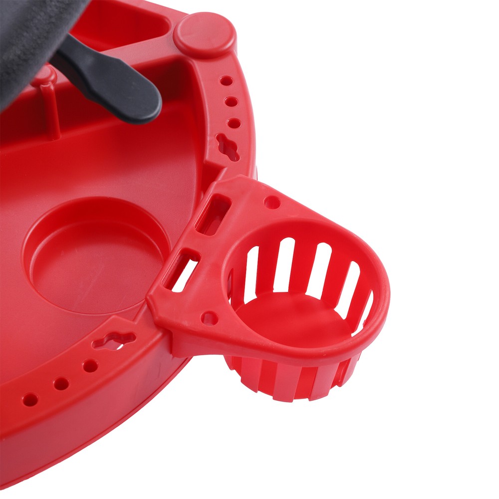 Adjustable Garage Shop Stool Rolling Work Stool Mechanic Work Seat With Casters