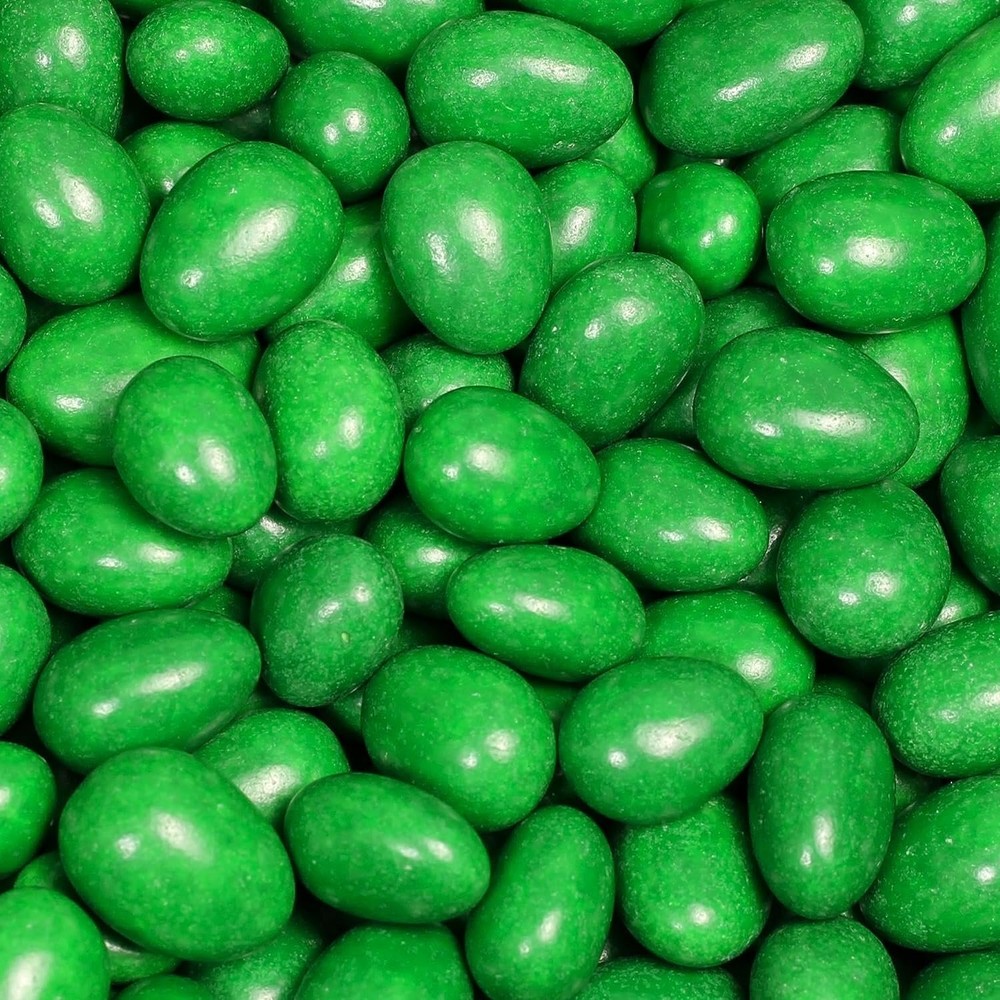 Dark Green Jordan Almonds by Its Delish 3 Lbs