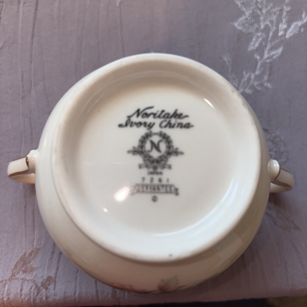 Noritake Ivory China Sugar bowl