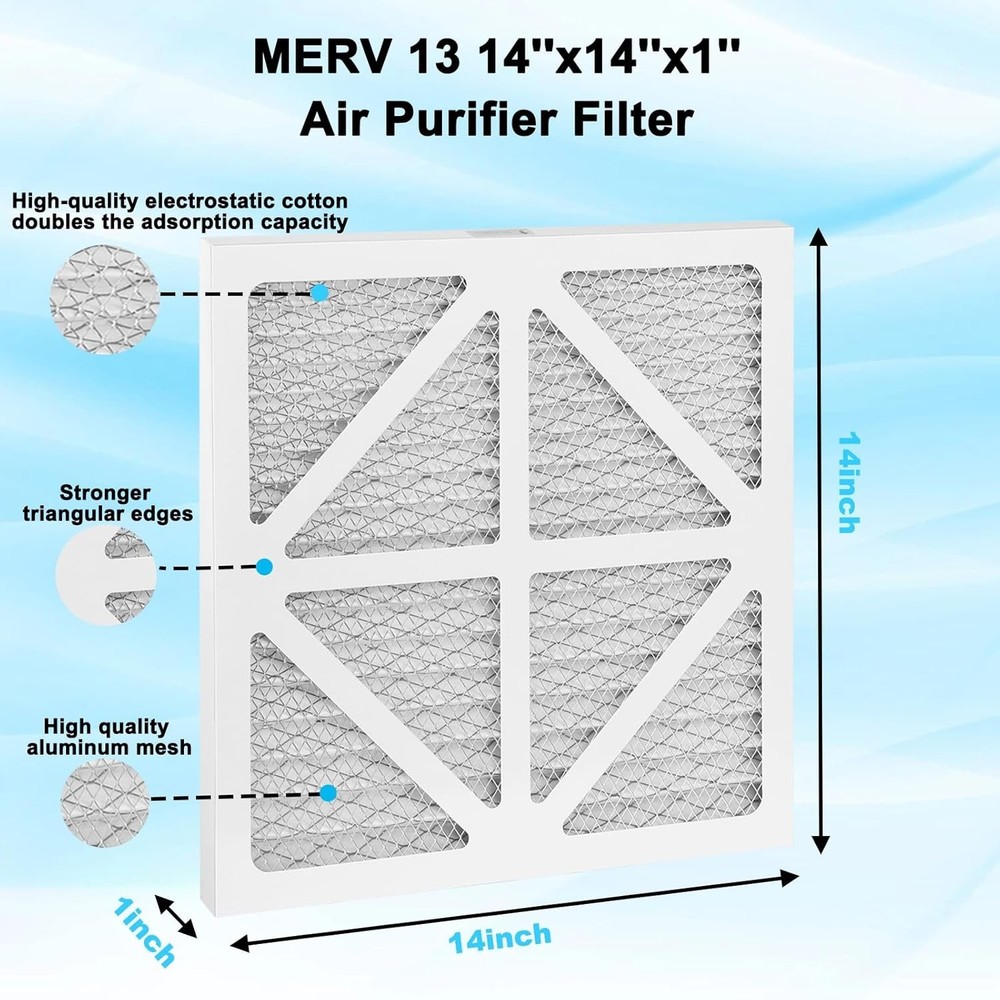 1Pack Upgraded Enviroklenz Replacement Filter Compatible with Enviroklenz Air...