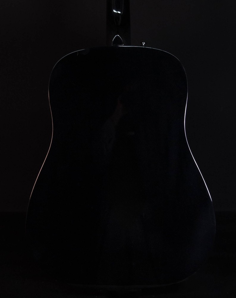 Fender CD-60 Dreadnought V3 with Case, Walnut FB, Black