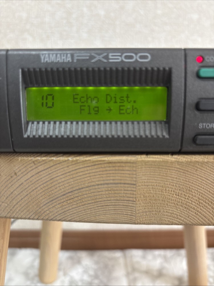 YAMAHA FX500 SIMUL-EFFECT PROCESSOR Guitar Effect TESTED JAPAN