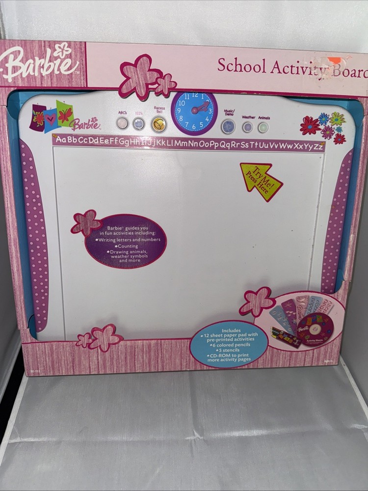 Barbie School Activity Board NOS 2005