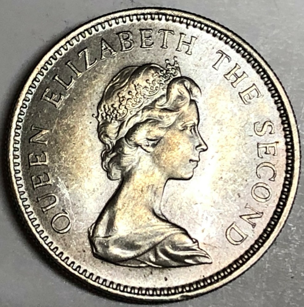 # C1509 JERSEY COIN, FIVE PENCE 1968 Unc.