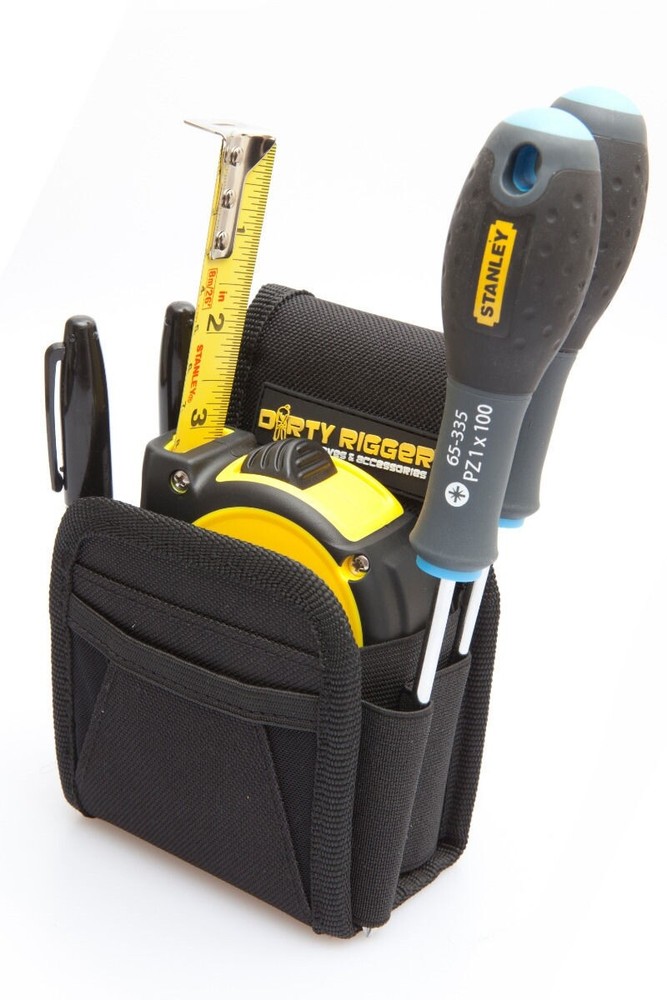 Dirty Rigger Compact Utility Pouch UK Black