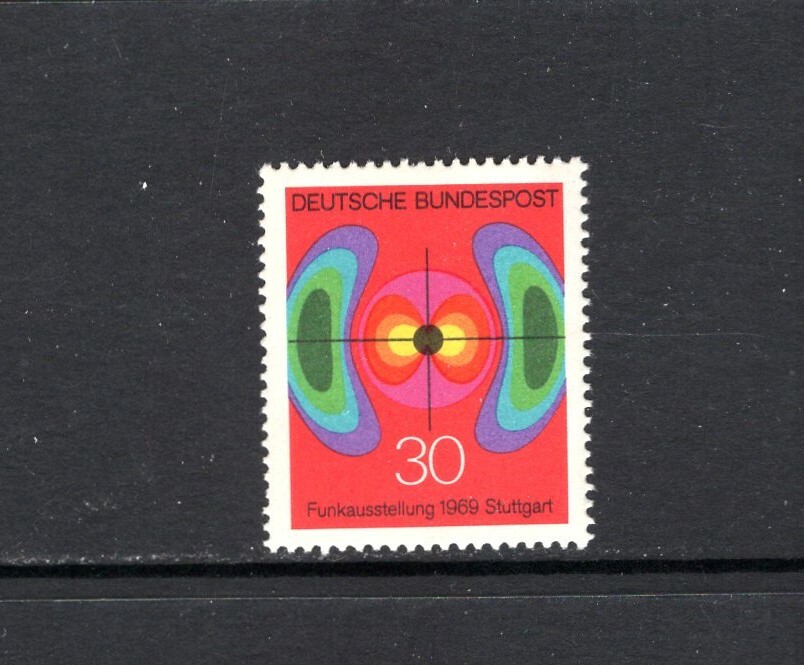Germany 1969 ELECTROMAGNETIC FIELD SC 1005 MNH