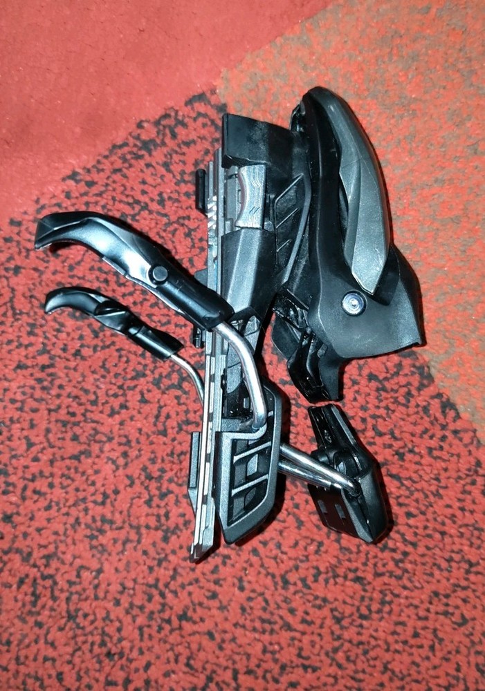 Marker TP2 Compact 10 Ski Bindings Black Ome Side Read Description