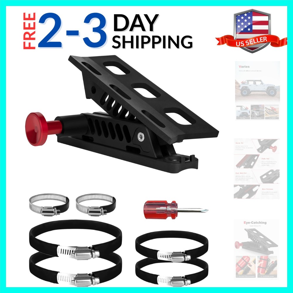 Adjustable Fire Extinguisher Mount, Easy Install on Roll Bar/ Cage Fire Extin...