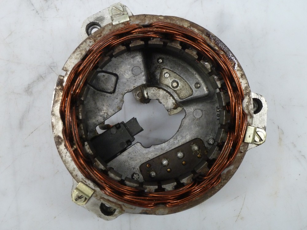 MZ ETZ 125 stator windings and points plate assembly untested.