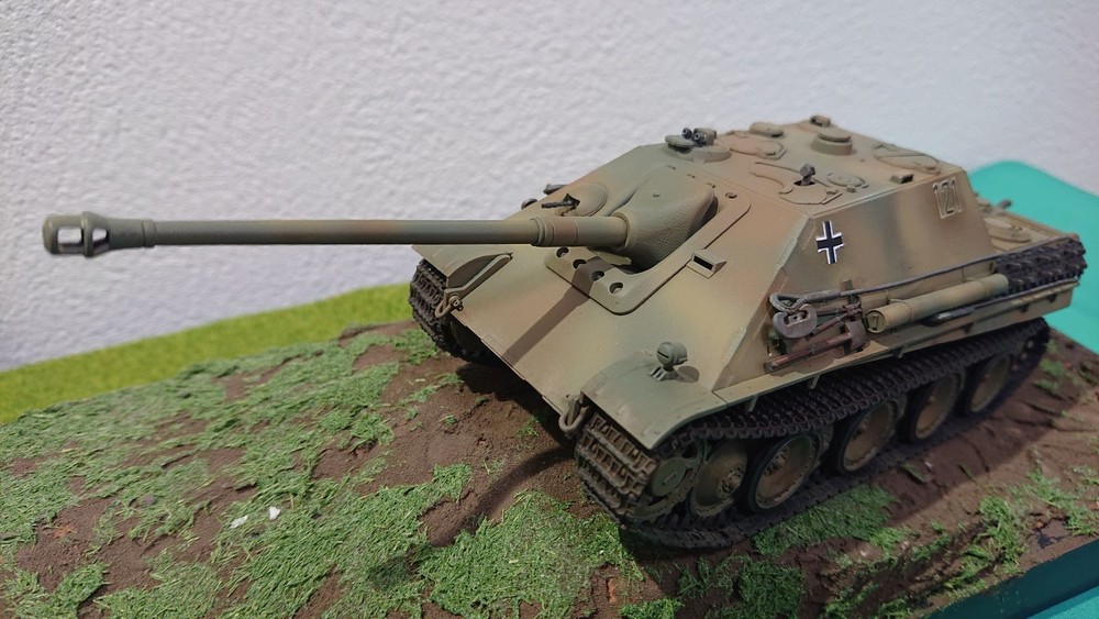 Assembled Tamiya Jagdpanther 1/48 Japan