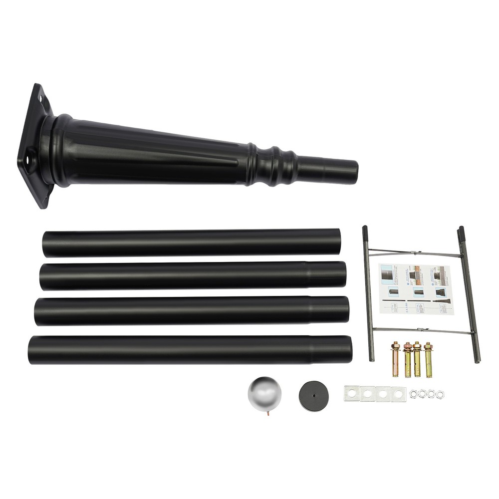Light Post Split-Type Light Post Outdoor Light Post Top Globe Iron