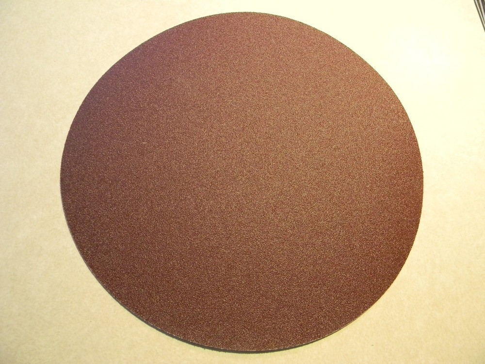 12 inch PSA sanding disc, 80 grit