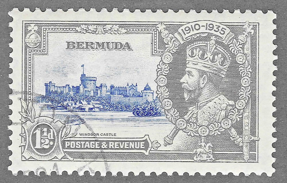 Bermuda (1935) - Scott # 101,  Used