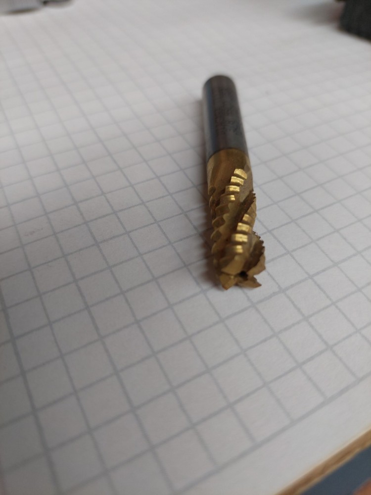 3/8" Roughing End Mill NOS
