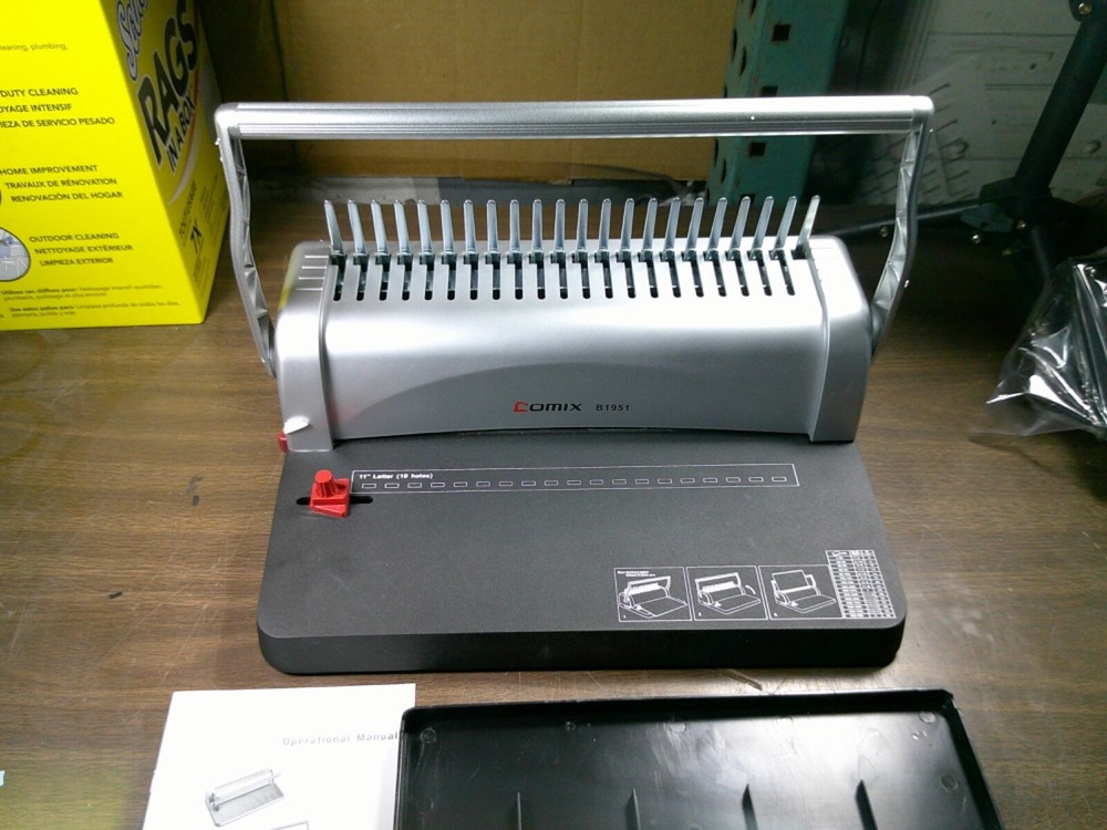 COMIX CV215 COMB BINDING MACHINE