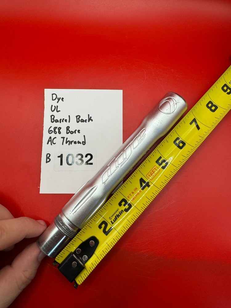 Dye UL Barrel Back 688 Bore AC Thread