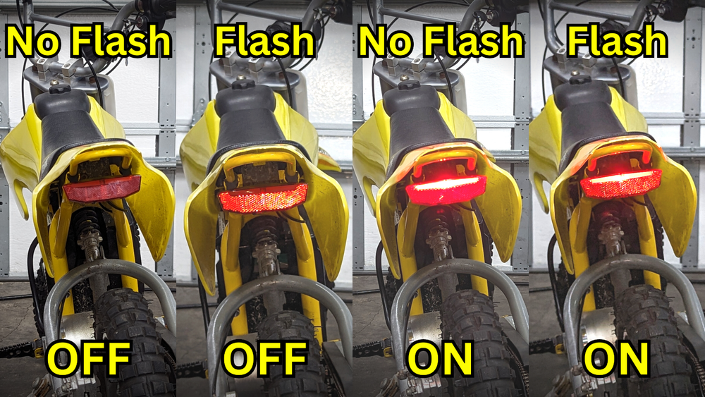 Razor MX500 MX650 SX500 LED Tail Light Kit