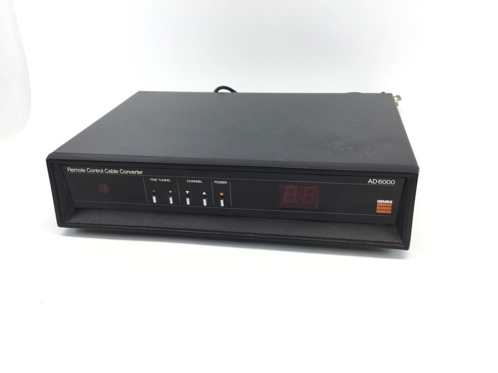 Gemini Wireless Cable Converter/Tuner Model AD6000